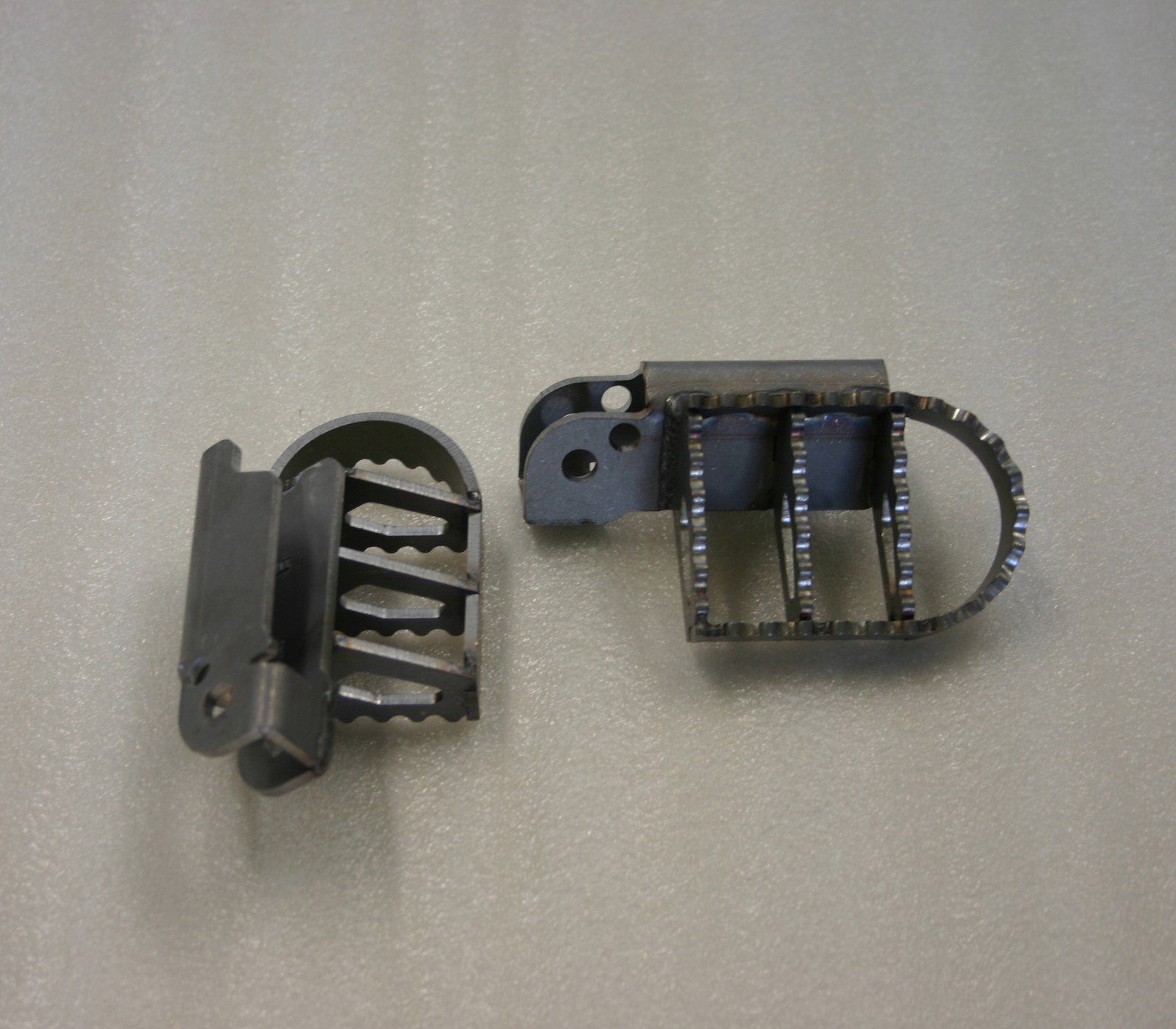 A080100 - KTM Pillion Wide Foot Peg - Stainless