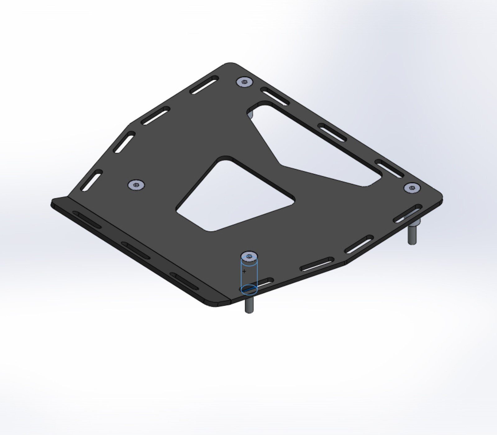 A080250 - KTM Luggage Rack - Standard